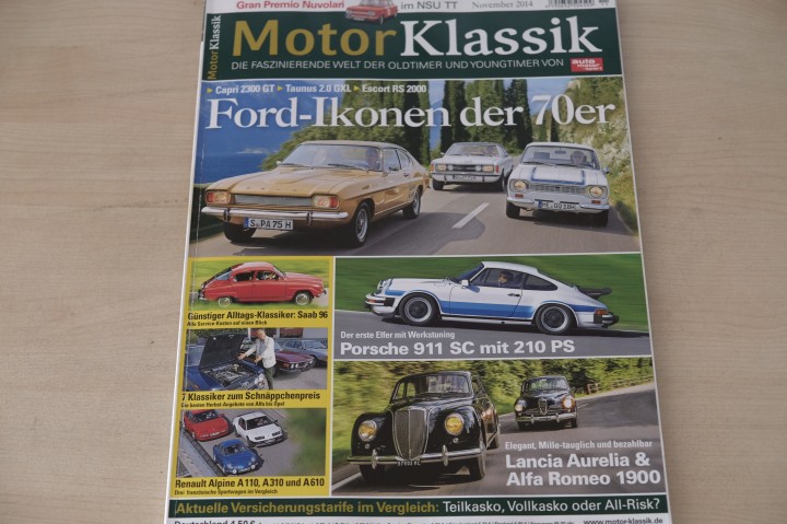Deckblatt Motor Klassik (11/2014)